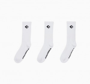 Converse 3-Pack Embroidered Crew Socks Vita | 746WZHFUL