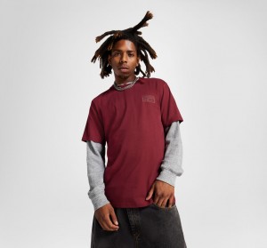 Converse CONS Tryck T-Shirt Mörk | 082SOCIHP