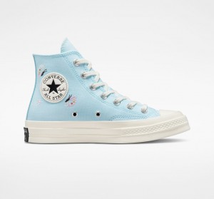 Converse Chuck 70 Butterfly Wings Blå Svarta | 092LNORBA