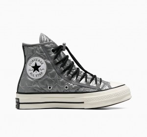 Converse Chuck 70 Quiltad Svarta | 546YOJVGM
