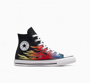 Converse Chuck Taylor All Star Cars Svarta Svarta Vita | 143PSELTJ