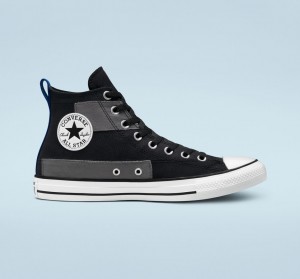Converse Chuck Taylor All Star Desert Patchwork Svarta Blå Vita | 273WCASEJ