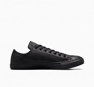 Converse Chuck Taylor All Star Läder Svarta | 769XPNQHZ