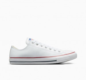 Converse Chuck Taylor All Star Läder Vita | 782HLOCYF