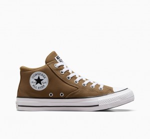Converse Chuck Taylor All Star Malden Street Vintage Gympa Bruna Vita Svarta | 430NKCYQA
