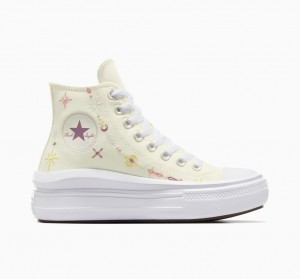 Converse Chuck Taylor All Star Move Platform Alchemy Embroidery Vita | 286EOGUAQ