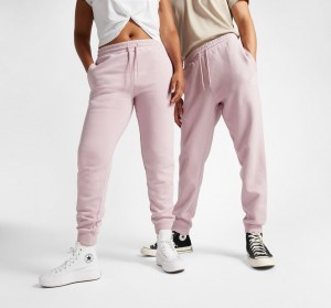 Converse Converse Go-To Embroidered Star Chevron Standard-Fit Fleece Sweatpant Phantom Violet | 376WSZHIK