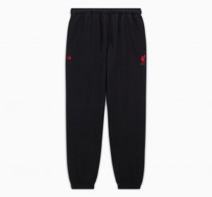 Converse Converse x LFC Knit Loose-Fit Pants Svarta | 629RGVUSP