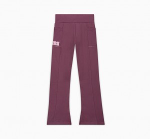 Converse High Rise Flare Leggings Dreamy Dahlia | 768BEZHLD