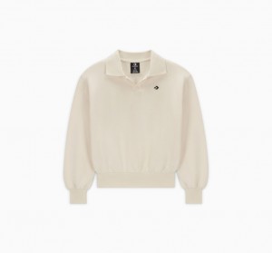 Converse Polo Crew Natural Ivory | 240VJHFOR