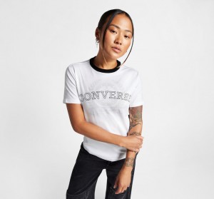 Converse Retro Chuck Taylor T-Shirt Vita | 619IPZTEM