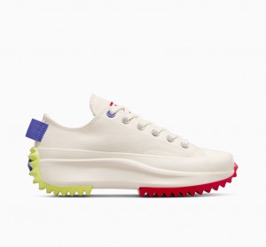 Converse Run Star Hike Platform Heel Loop Blå Röda | 124KRIZYW