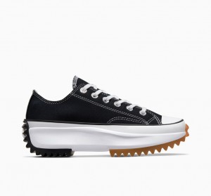 Converse Run Star Hike Platform Svarta Vita | 904EVZBDL