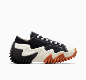 Converse Run Star Motion CX Platform Svarta Vita | 509WTNJHG