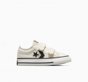 Converse Star Player 76 Easy-On Vita Svarta | 961OTISJY