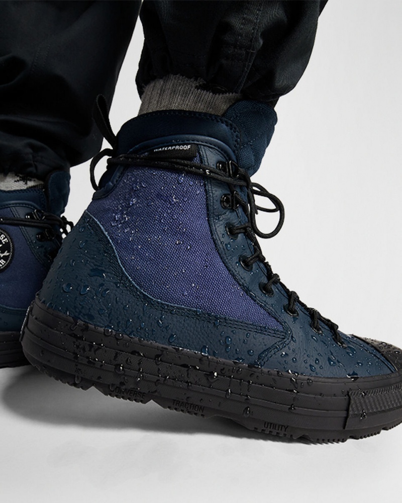 Converse All Star All Terrain Obsidian Blå | 325VHARKI