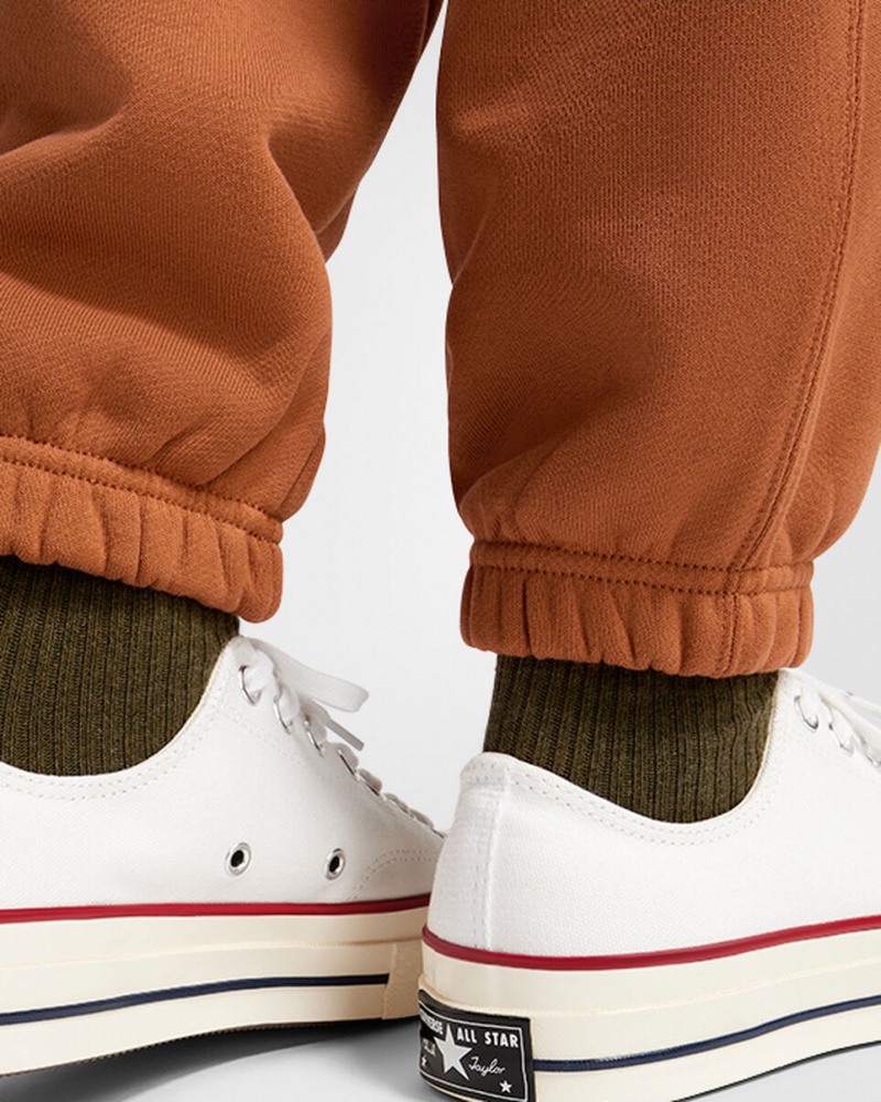 Converse All Star Logo Sweatpant Tawny Owl | 628PBIUON