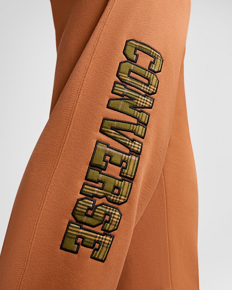 Converse All Star Logo Sweatpant Tawny Owl | 628PBIUON