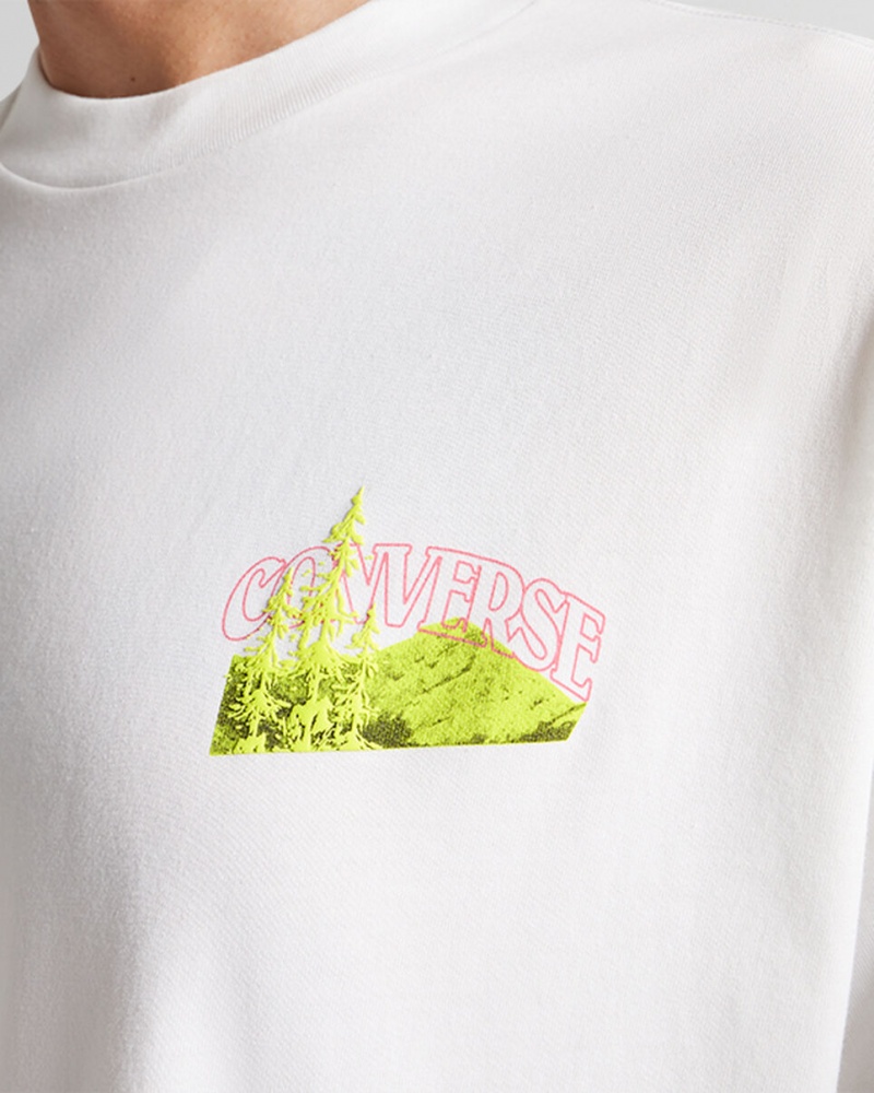 Converse All Star Mountain Remix T-Shirt Vita | 896VOLYEJ