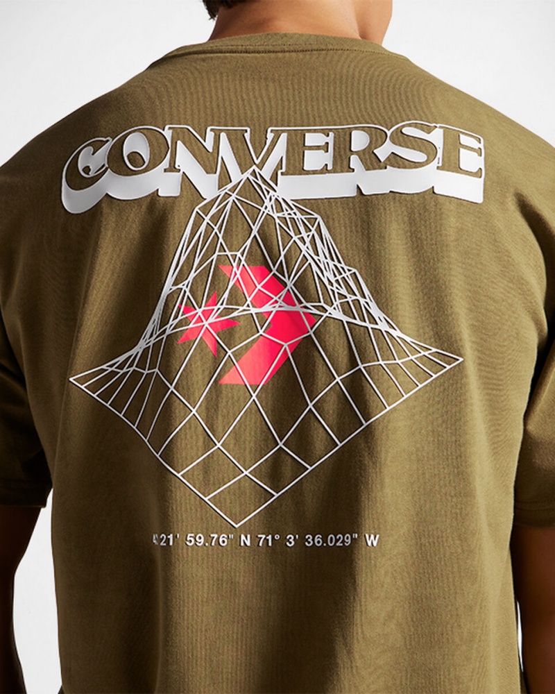 Converse All Star Mountain T-Shirt Cosmic Turtle | 289PRKNFV