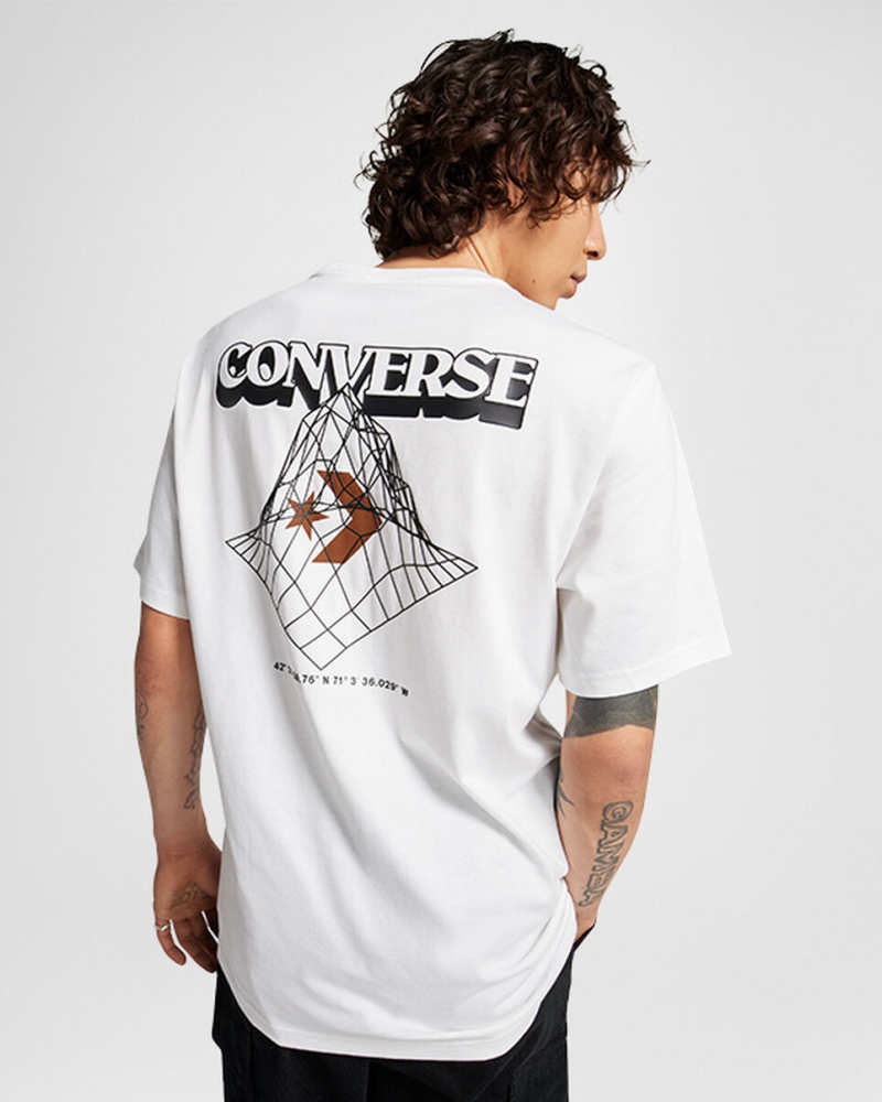 Converse All Star Mountain T-Shirt Vita | 528ANHTRI
