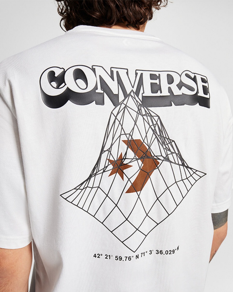 Converse All Star Mountain T-Shirt Vita | 528ANHTRI