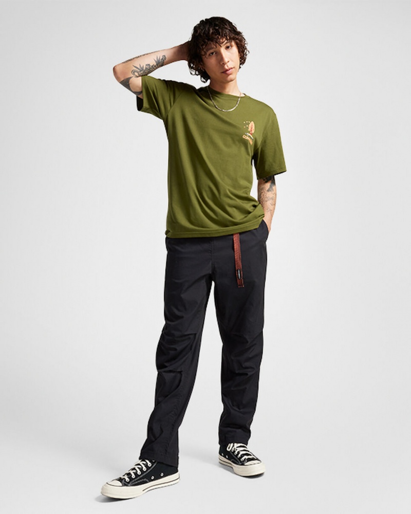 Converse All Star Tree T-shirt Gröna | 345LEFYOM