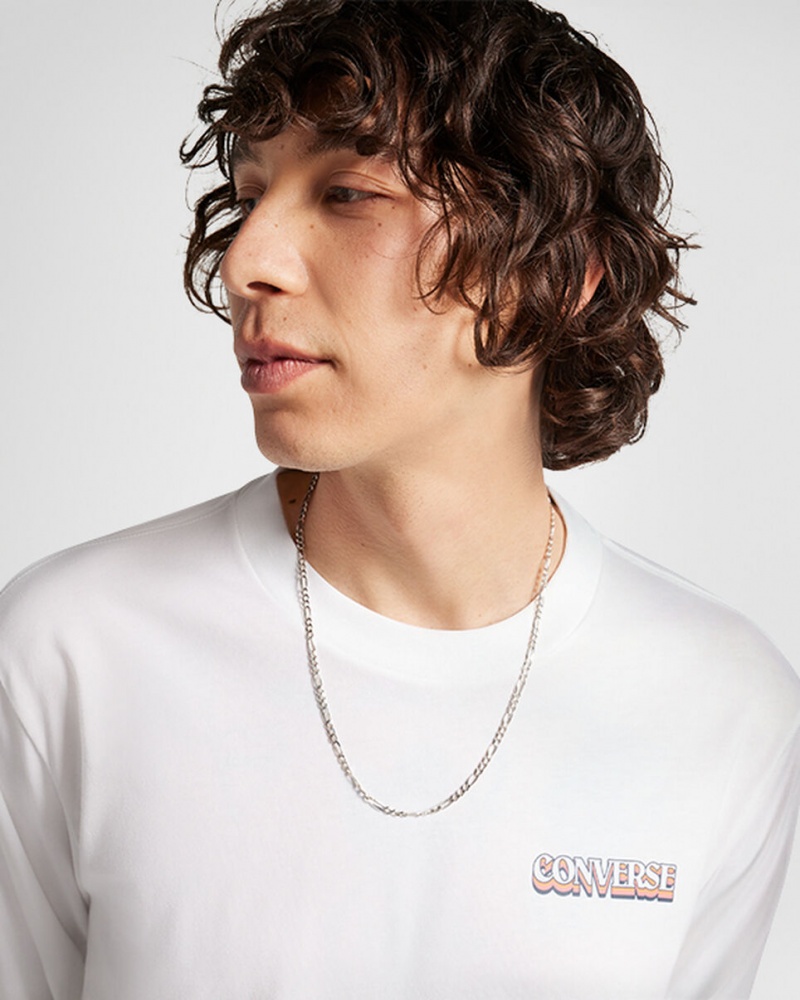 Converse All Star Vinter Chill Long-Sleeve T-Shirt Vita | 624YDOSRK