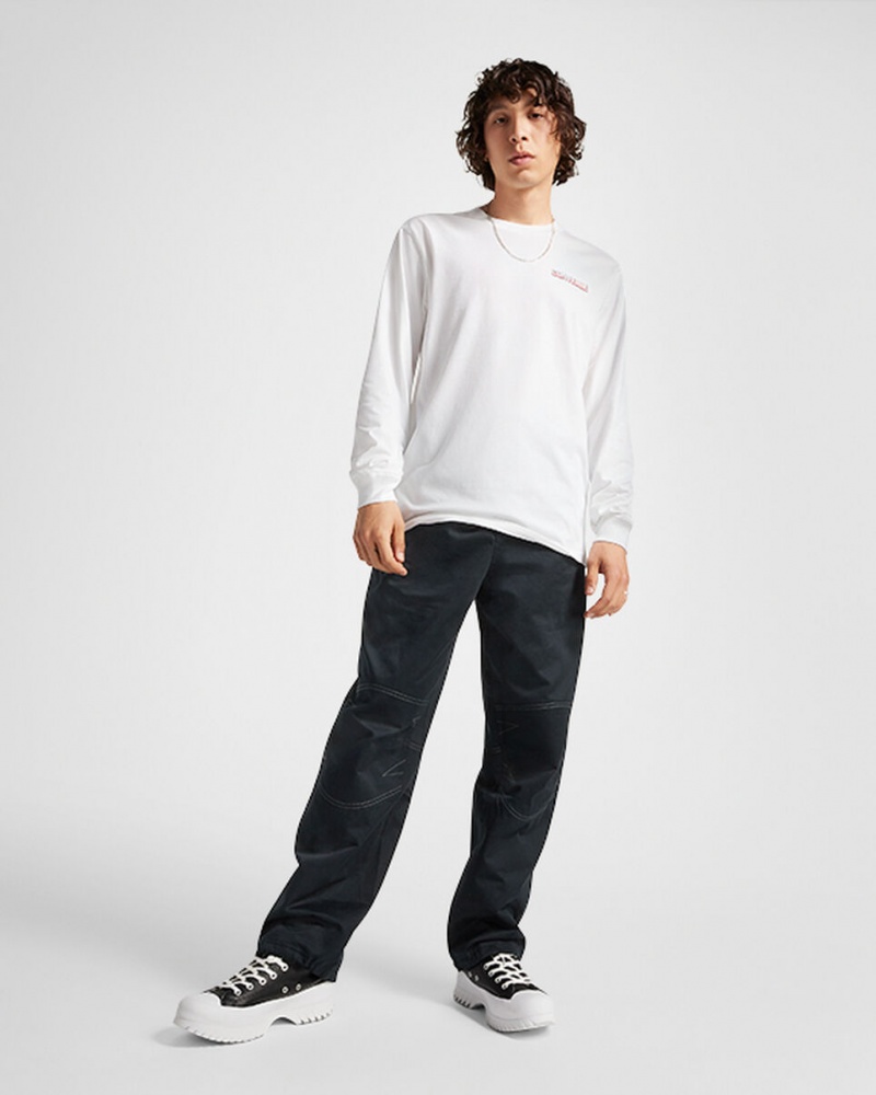 Converse All Star Vinter Chill Long-Sleeve T-Shirt Vita | 624YDOSRK