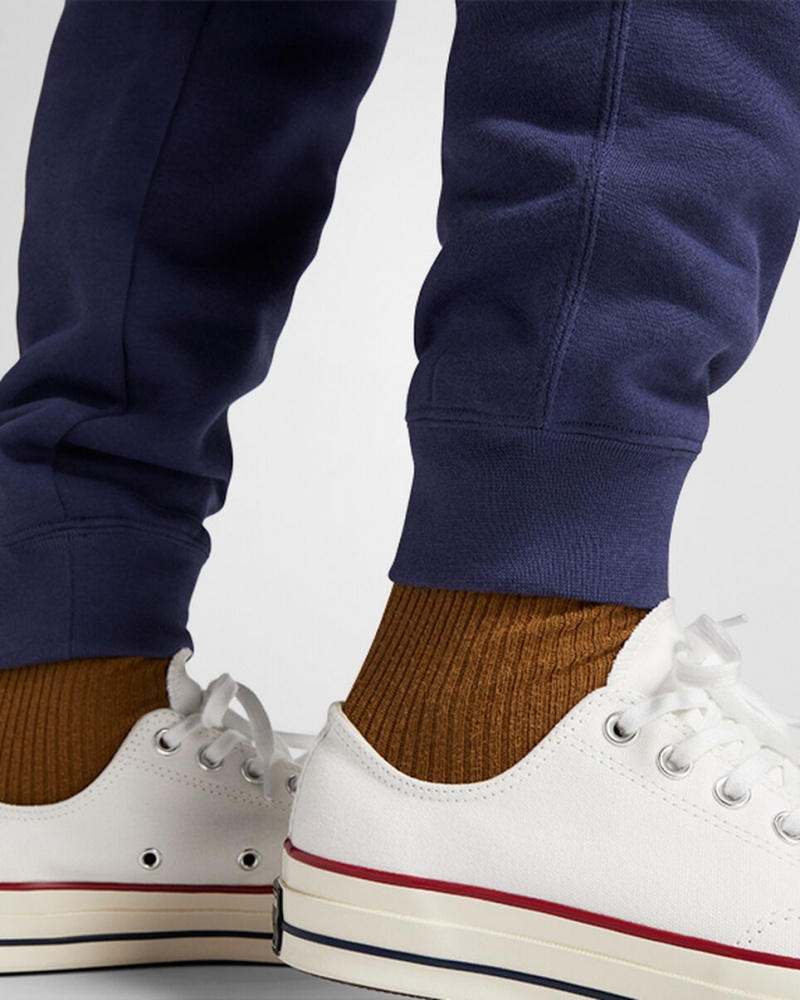 Converse All Star Vinter Tryck Sweatpant Blå | 205MZXUAE