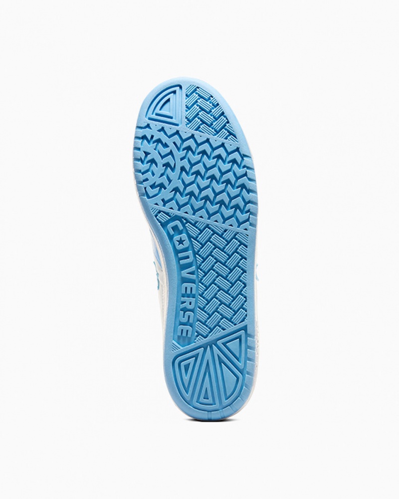 Converse CONS Fastbreak Pro Läder Vita Blå Vita | 870QWCFZD