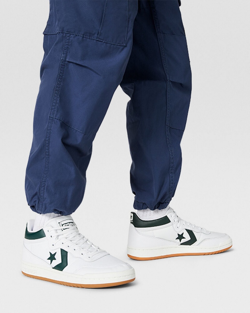 Converse CONS Fastbreak Pro Läder Vita Mörk | 218NUDRPF