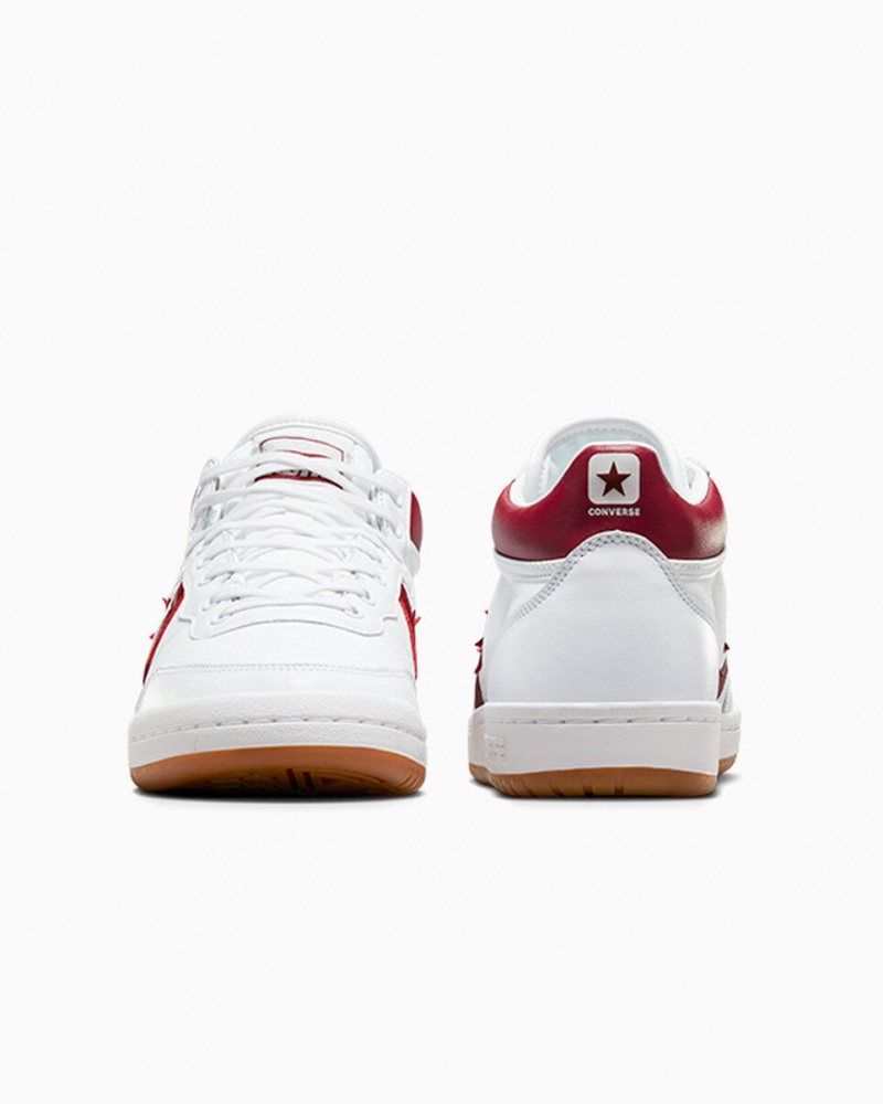 Converse CONS Fastbreak Pro Läder Vita Röda Vita | 235RSDMPA