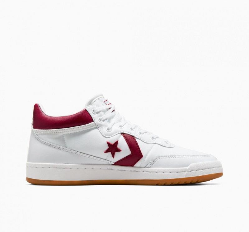 Converse CONS Fastbreak Pro Läder Vita Röda Vita | 235RSDMPA
