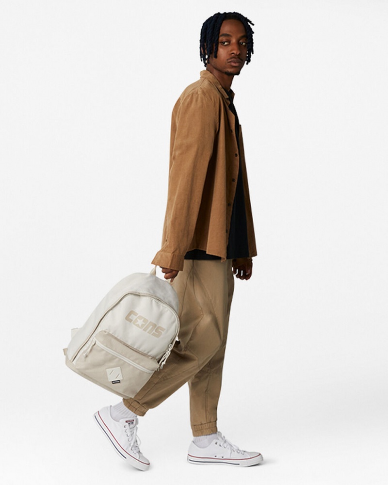 Converse CONS Go 2 Backpack Ljus | 524USCIYO