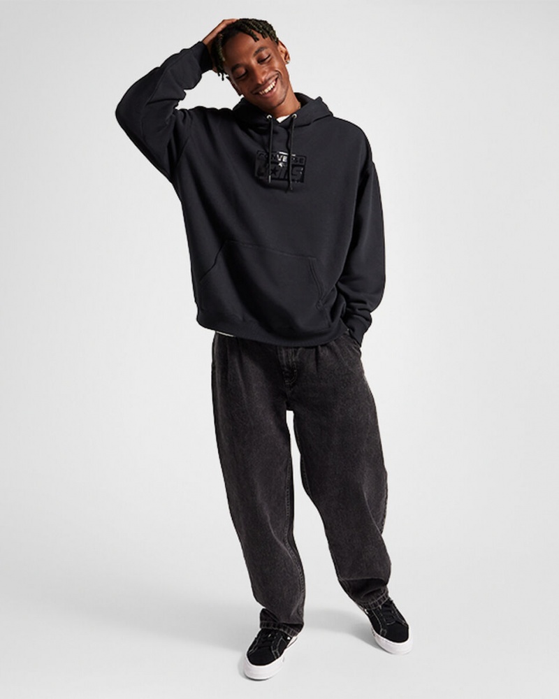 Converse CONS Hoodie Svarta | 862ZYSEQK