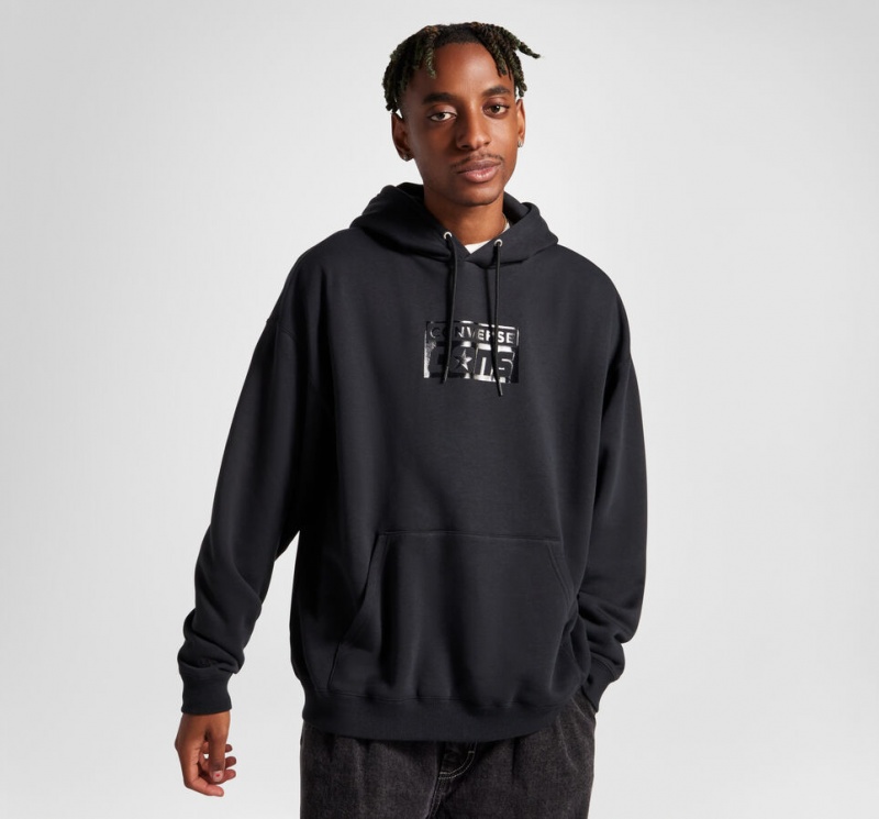 Converse CONS Hoodie Svarta | 862ZYSEQK