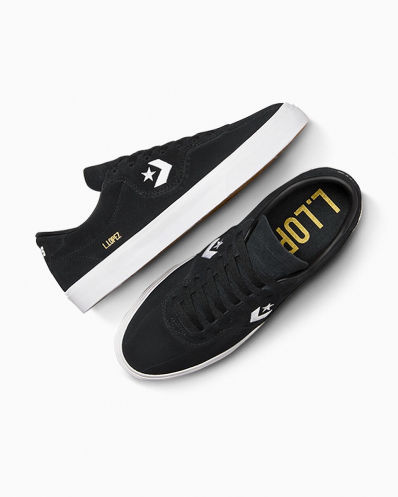 Converse CONS Louie Lopez Pro Svarta Svarta Vita | 691CHYQFW