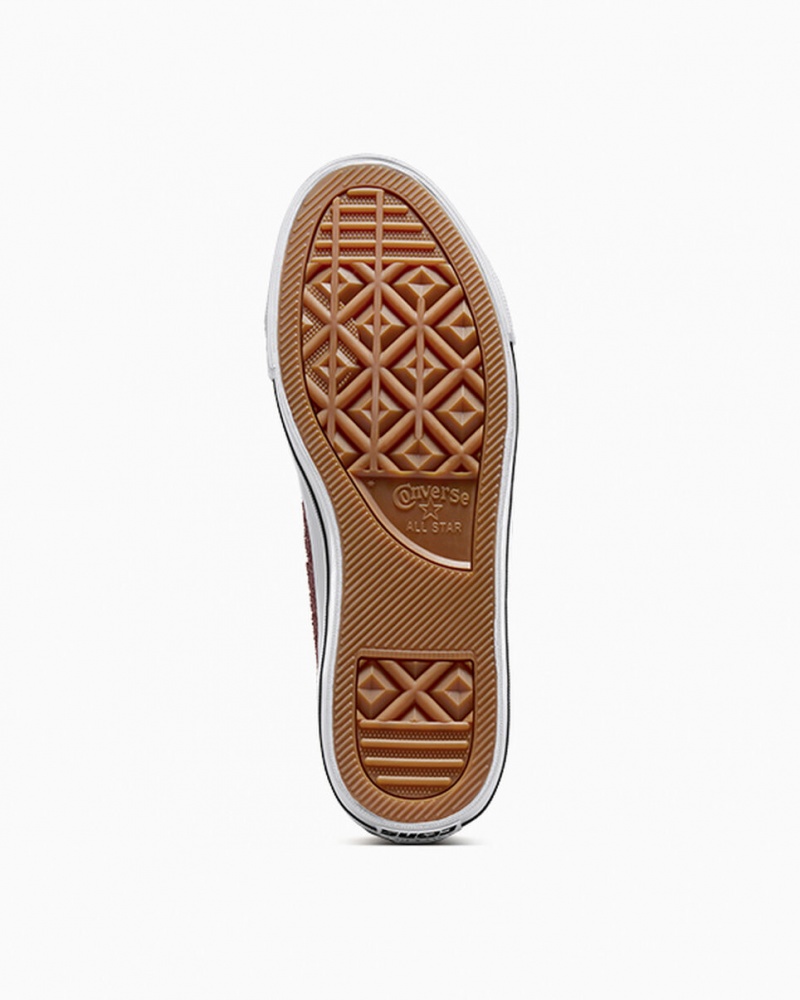Converse CONS One Star Pro Bruna Vita Röda | 796WCRHYL