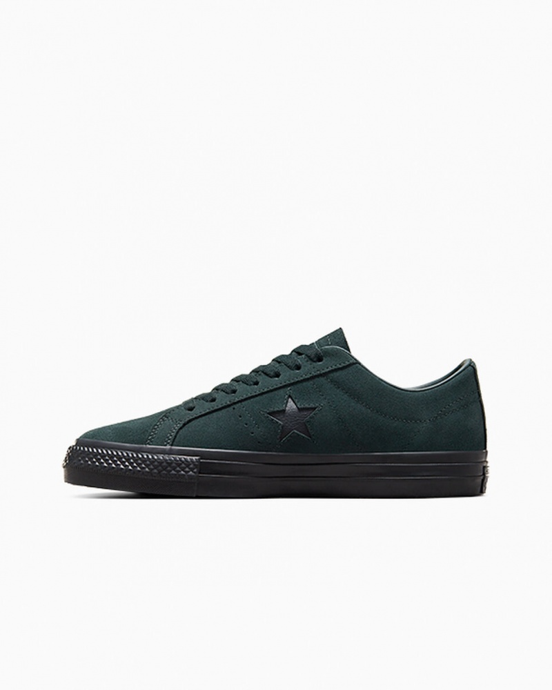 Converse CONS One Star Pro Gröna Svarta Svarta | 065MIJAOU