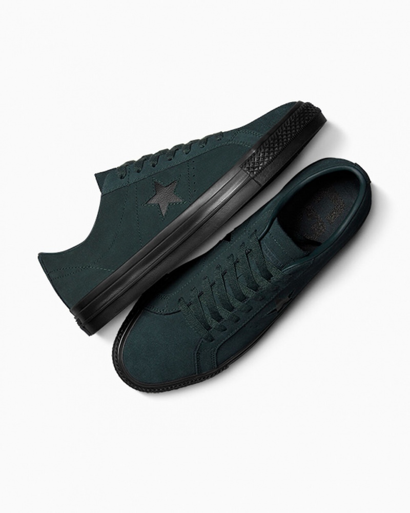 Converse CONS One Star Pro Gröna Svarta Svarta | 065MIJAOU