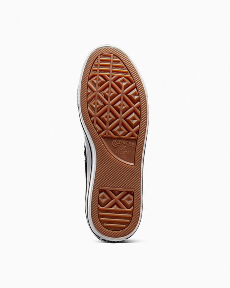 Converse CONS One Star Pro Svarta Svarta Vita | 963WJQZTG