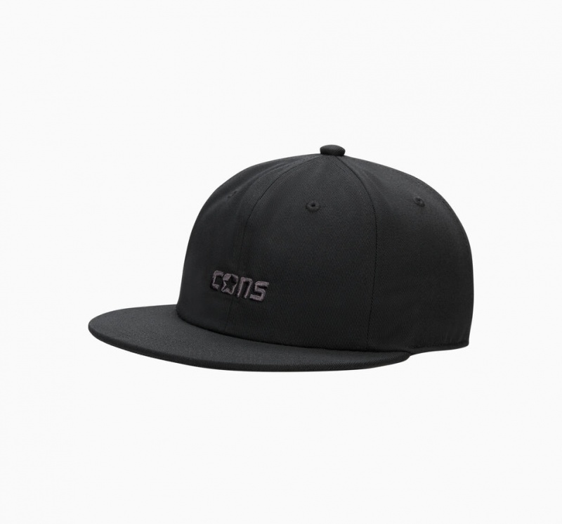 Converse CONS Six Panel Baseball Hat Svarta | 124AEBXHR