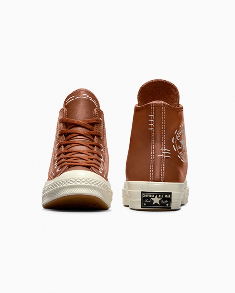 Converse Chuck 70 Bold Stitch Tawny Owl / Tawny Owl / Egret | 913NRUSLG