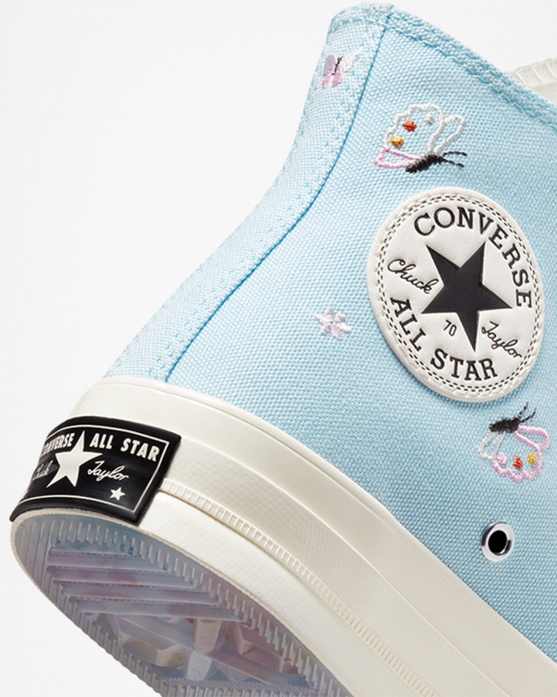Converse Chuck 70 Butterfly Wings Blå Svarta | 092LNORBA