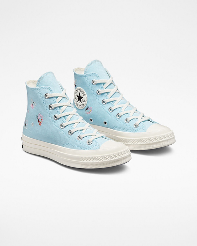 Converse Chuck 70 Butterfly Wings Blå Svarta | 092LNORBA