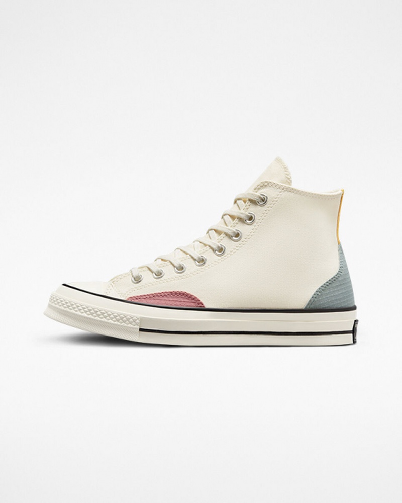 Converse Chuck 70 Color Block Grå Gula | 267BXELSG
