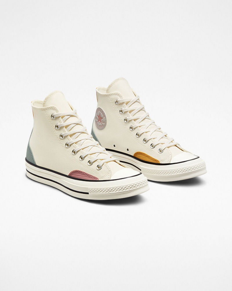 Converse Chuck 70 Color Block Grå Gula | 267BXELSG