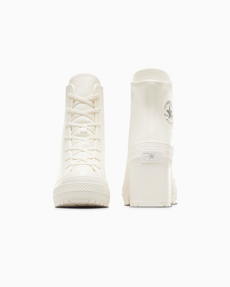 Converse Chuck 70 De Luxe Heel Läder Silver | 719QXUCHV