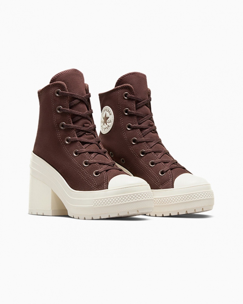 Converse Chuck 70 De Luxe Heel Mocka Bruna | 075UGYRWV